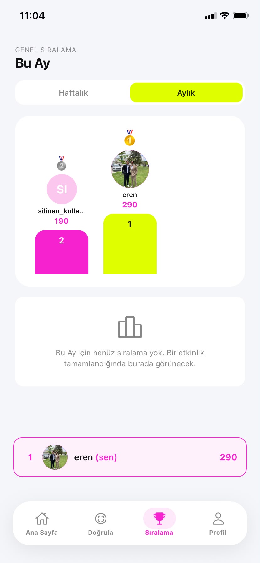 Socialvibe uygulama ekranı
